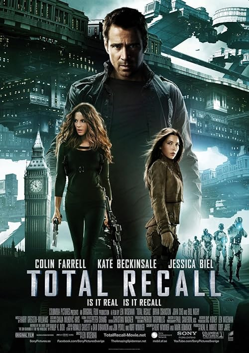 Total Recall movie poster