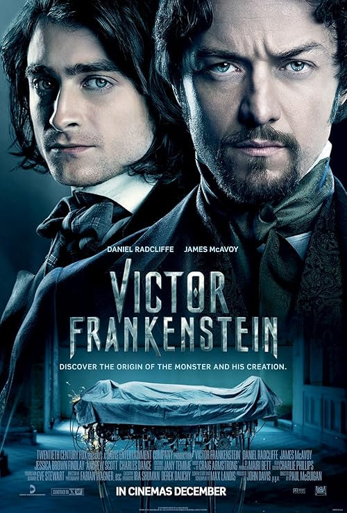 Victor Frankenstein movie poster