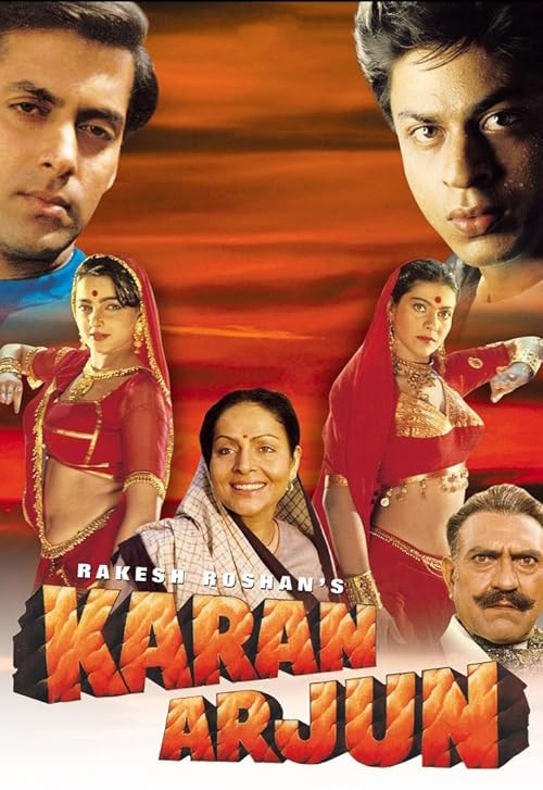 Karan Arjun movie poster