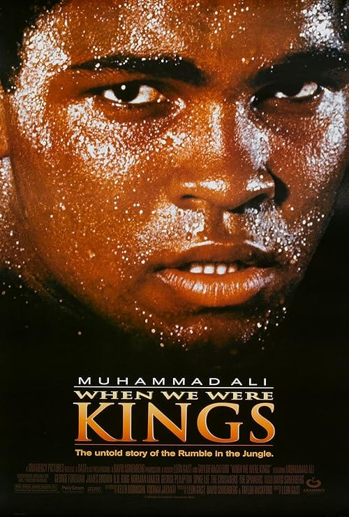 When We Were Kings movie poster