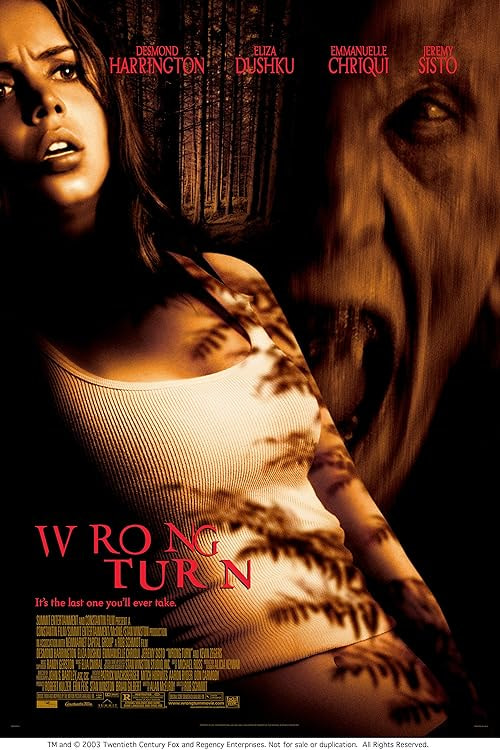 Wrong Turn movie poster