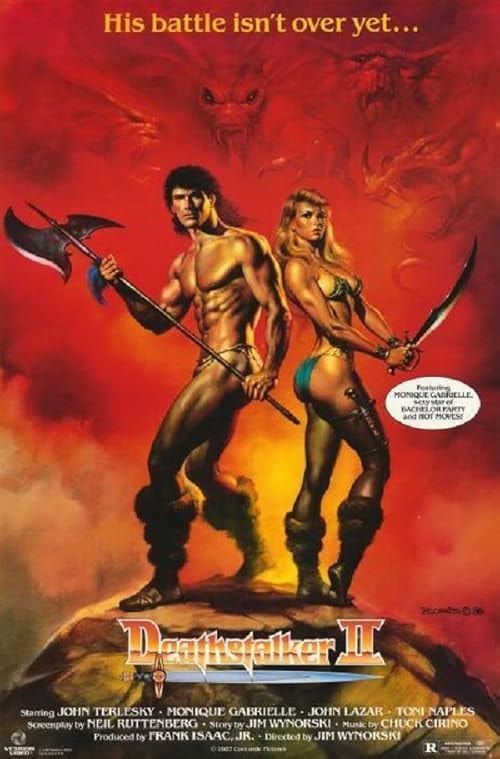 Deathstalker II: Duel of the Titans movie poster
