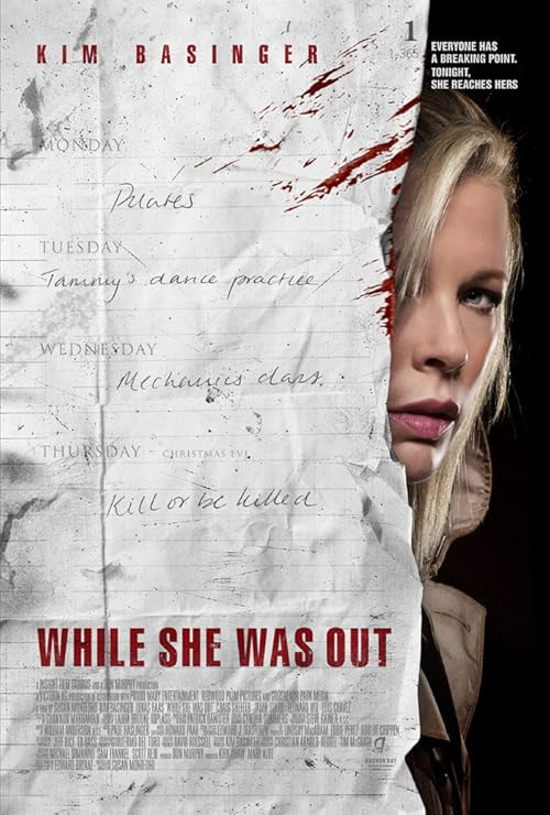 While She Was Out movie poster