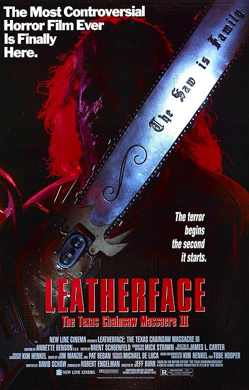 Leatherface: Texas Chainsaw Massacre III movie poster