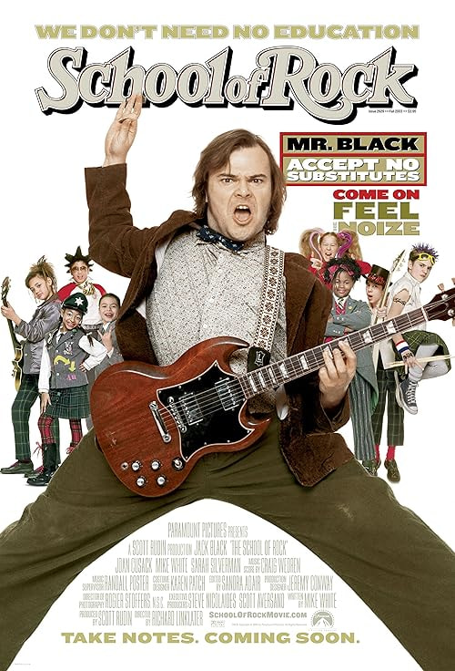 School of Rock movie poster