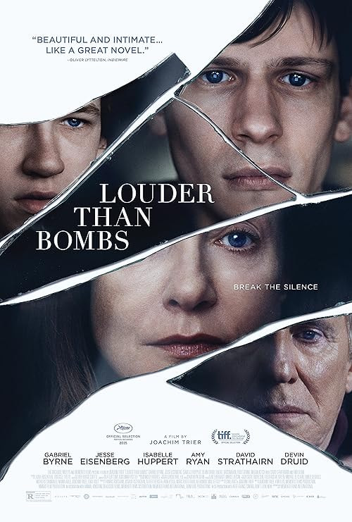 Louder Than Bombs movie poster