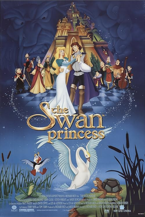 The Swan Princess movie poster