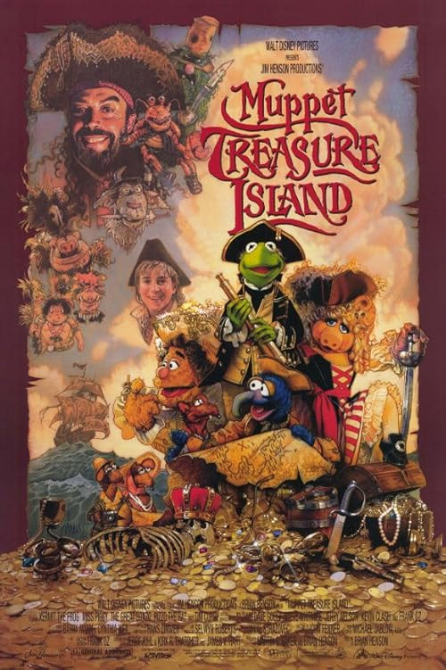 Muppet Treasure Island movie poster