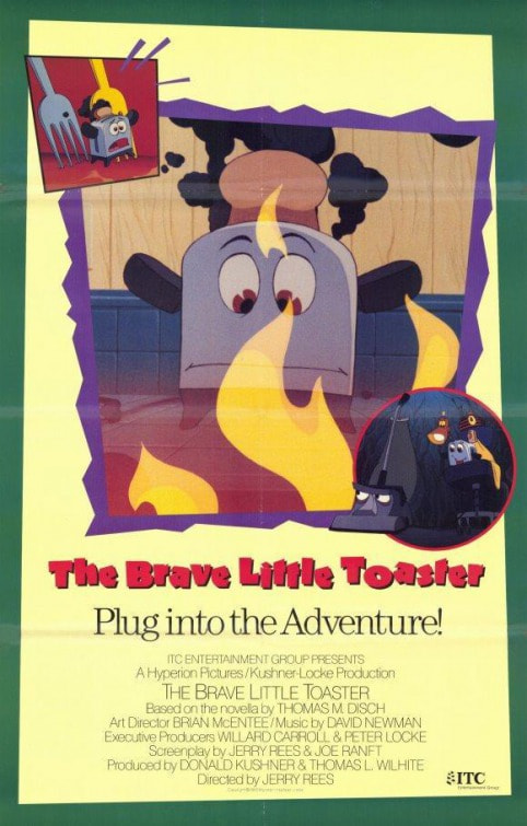 The Brave Little Toaster movie poster