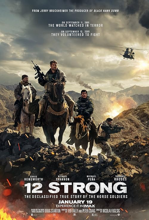 12 Strong movie poster