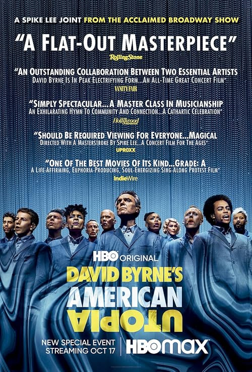 David Byrne's American Utopia movie poster