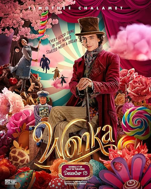 Wonka movie poster