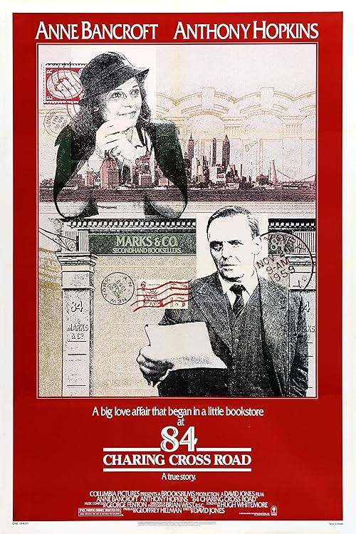 84 Charing Cross Road movie poster