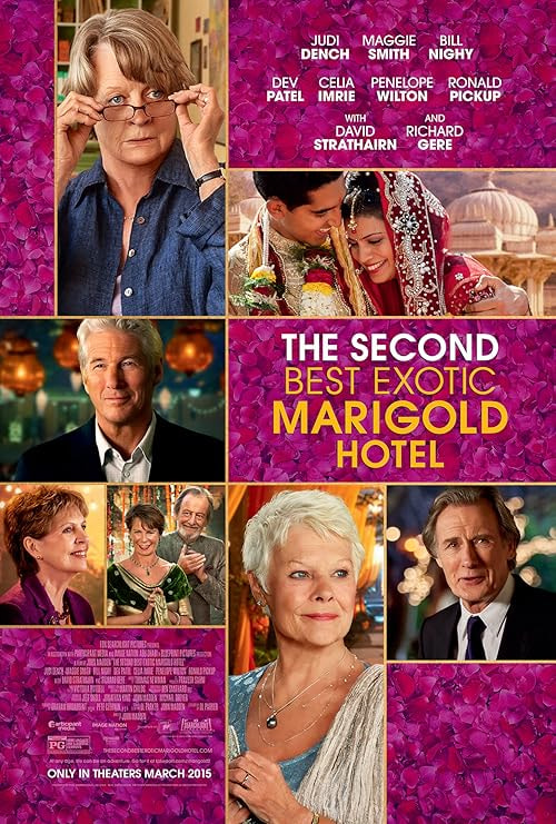 The Second Best Exotic Marigold Hotel movie poster