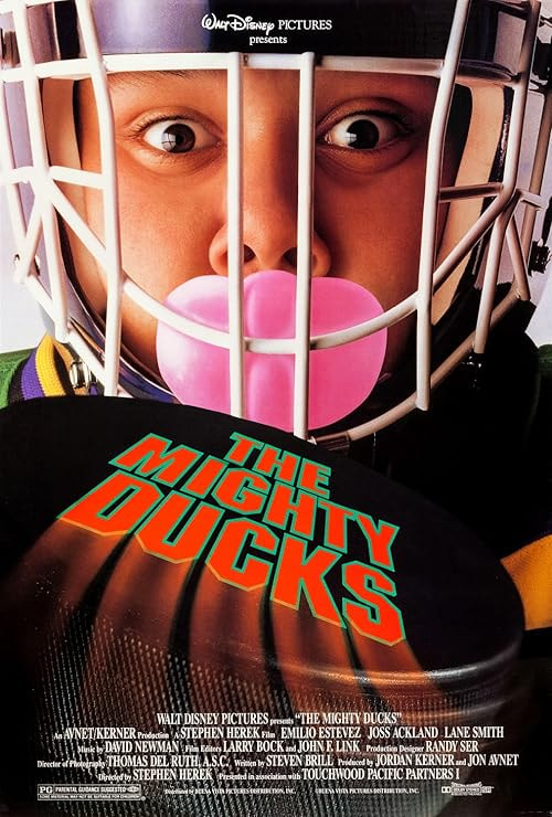 The Mighty Ducks movie poster