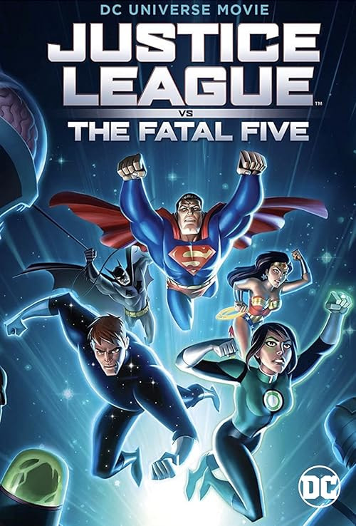 Justice League vs the Fatal Five movie poster