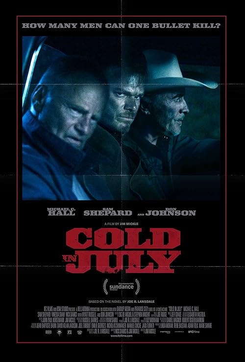 Cold in July movie poster