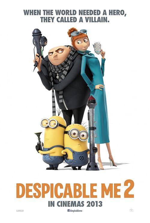 Despicable Me 2 movie poster