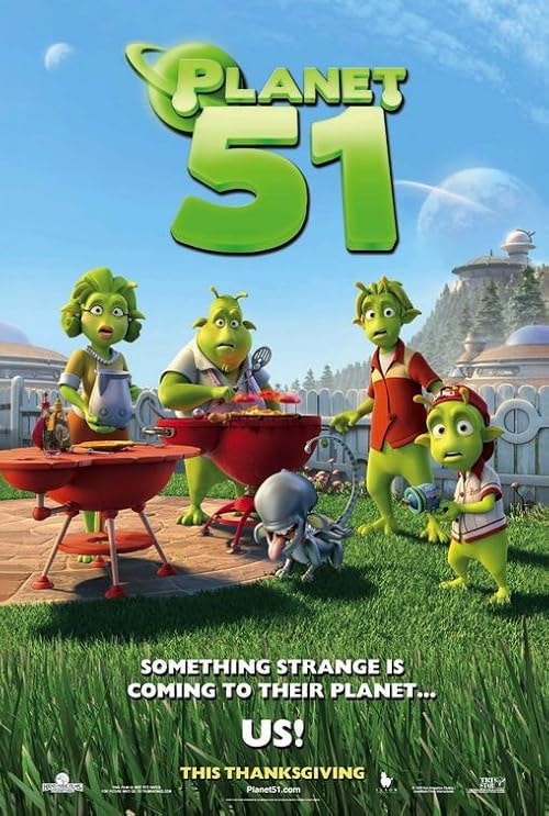 Planet 51 movie poster