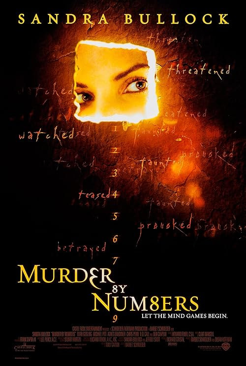 Murder by Numbers movie poster