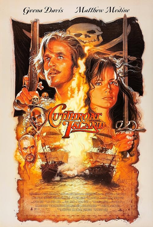 Cutthroat Island movie poster