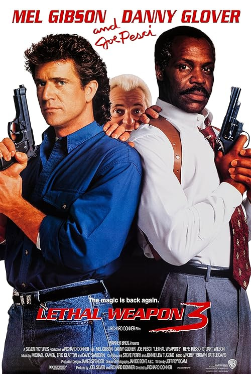 Lethal Weapon 3 movie poster