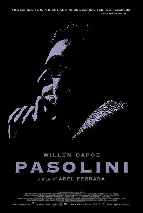 Pasolini movie poster