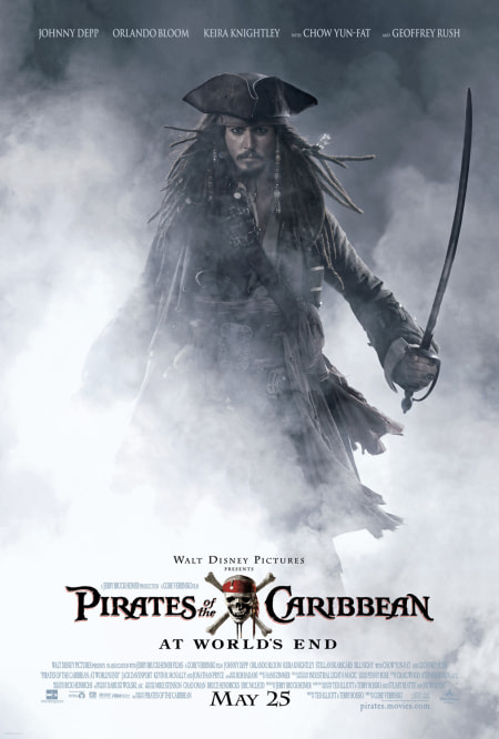 Pirates of the Caribbean: At World's End movie poster