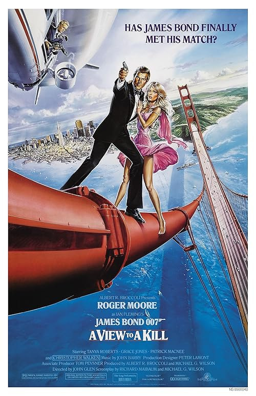 A View to a Kill movie poster