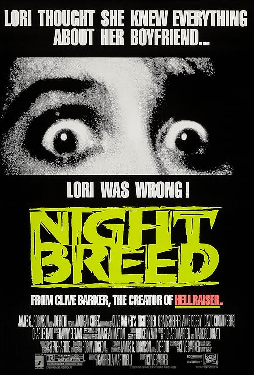 Nightbreed movie poster
