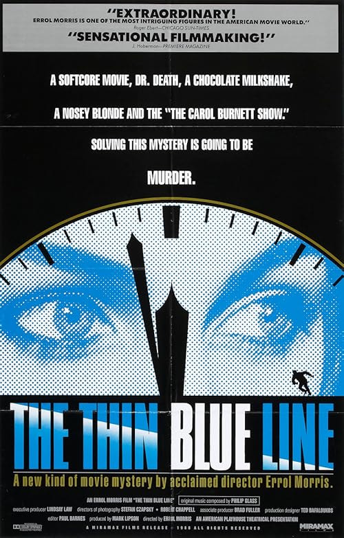 The Thin Blue Line movie poster