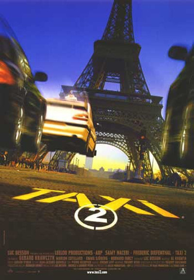 Taxi 2 movie poster