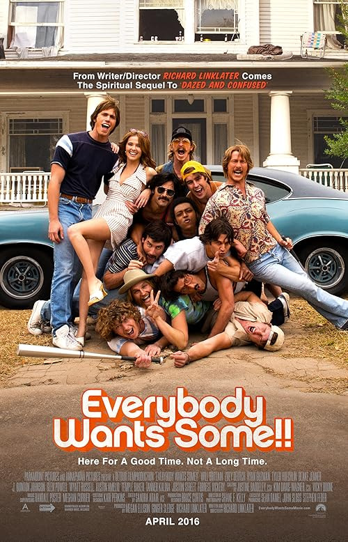 Everybody Wants Some!! movie poster