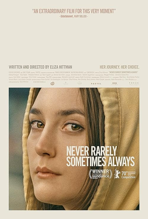 Never Rarely Sometimes Always movie poster