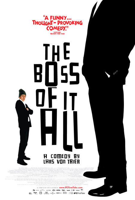 The Boss of It All movie poster