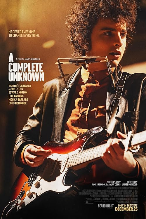 A Complete Unknown movie poster