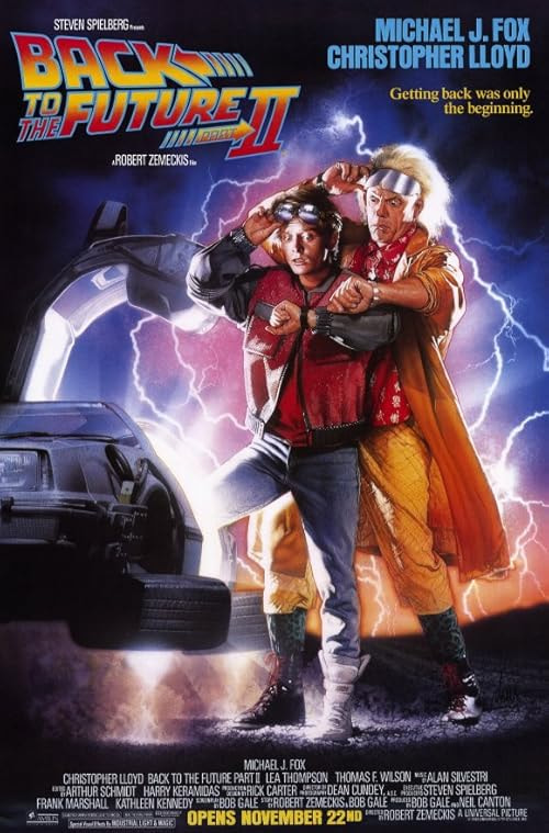Back to the Future Part II movie poster