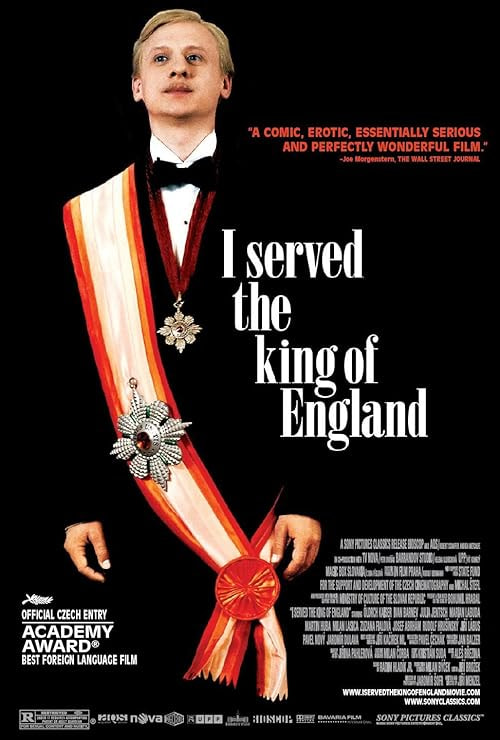 I Served the King of England movie poster