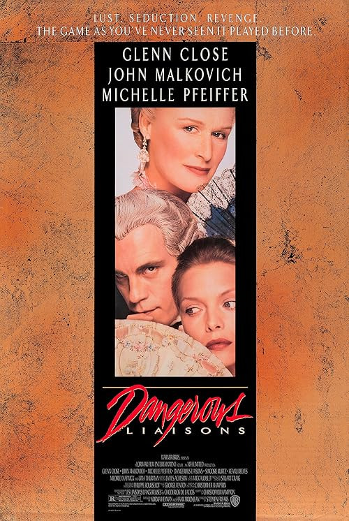 Dangerous Liaisons movie poster