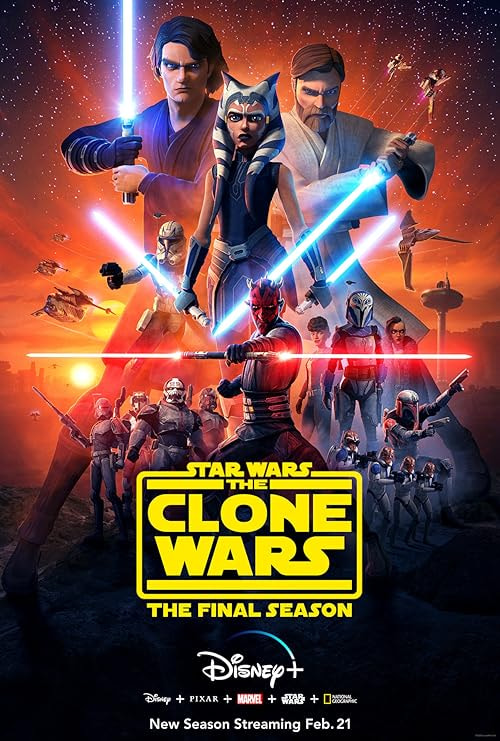 Star Wars: The Clone Wars movie poster