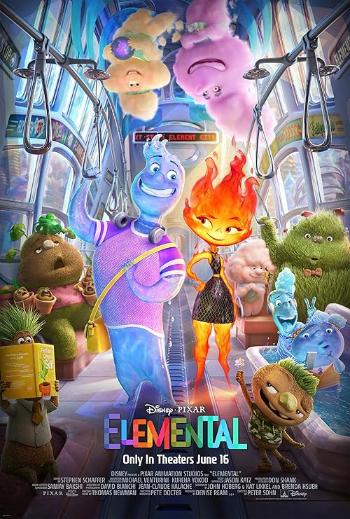 Elemental movie poster