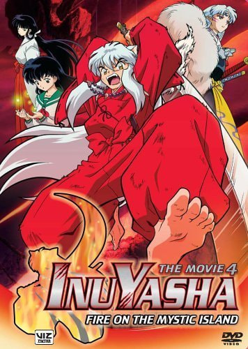Inuyasha the Movie 4: Fire on the Mystic Island movie poster