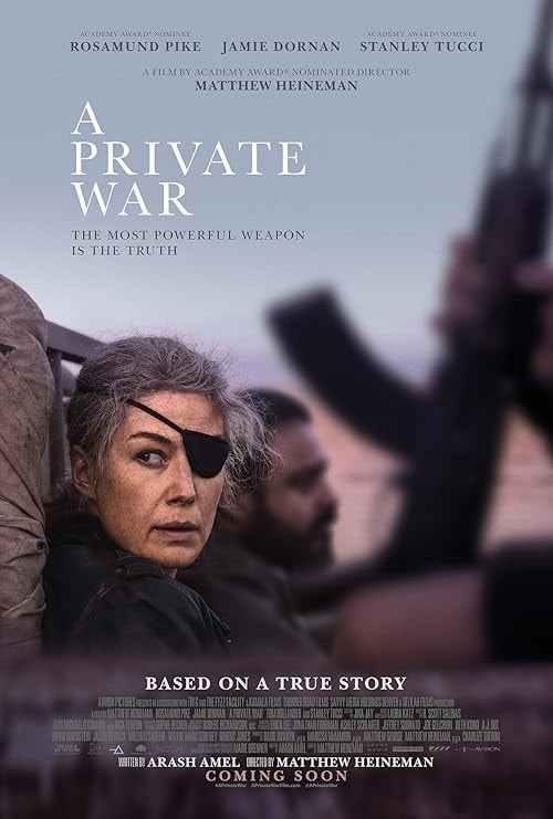 A Private War movie poster