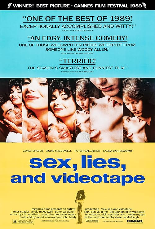 Sex, Lies, and Videotape movie poster