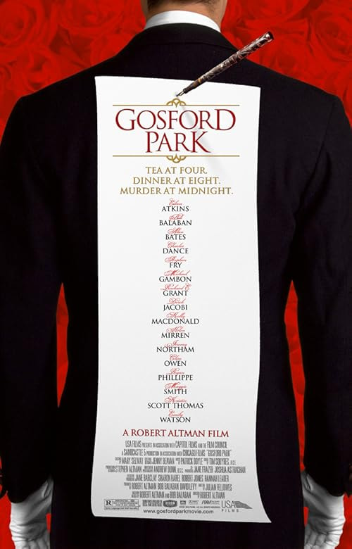 Gosford Park movie poster