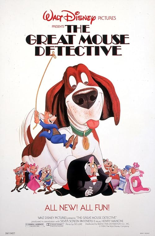 The Great Mouse Detective movie poster