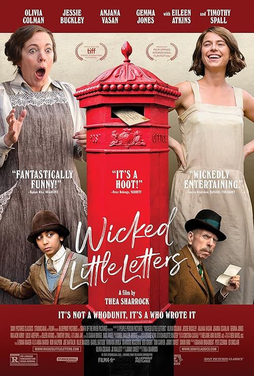 Wicked Little Letters movie poster