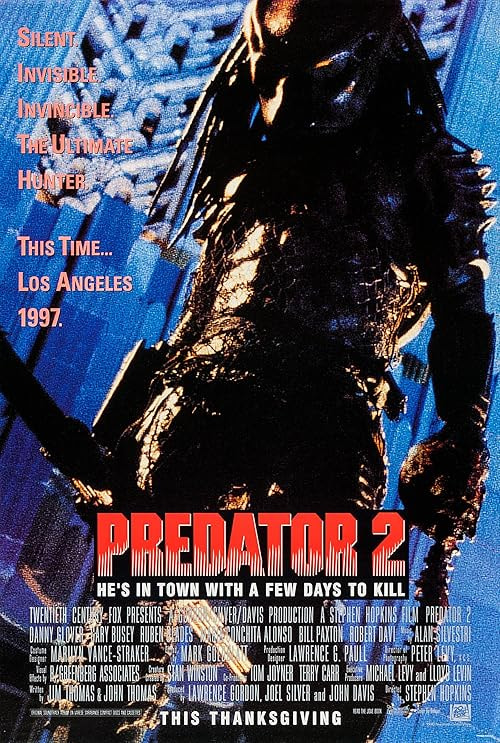 Predator 2 movie poster