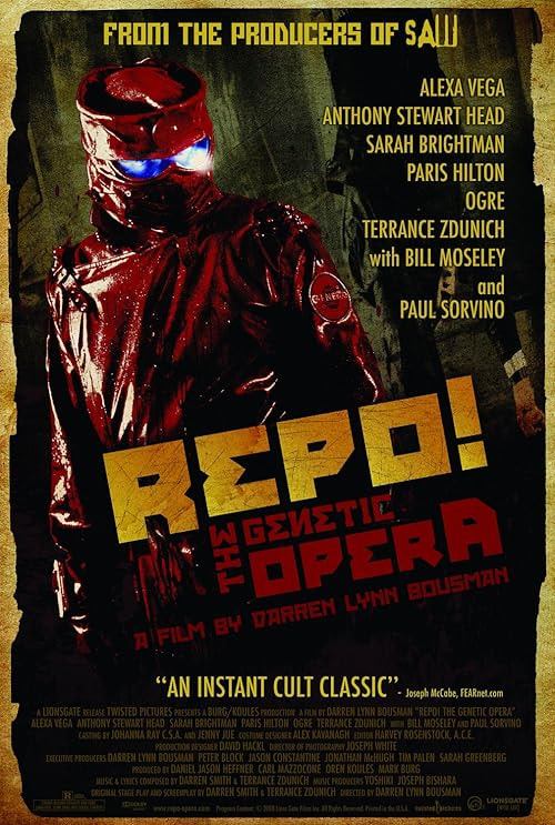 Repo! The Genetic Opera movie poster