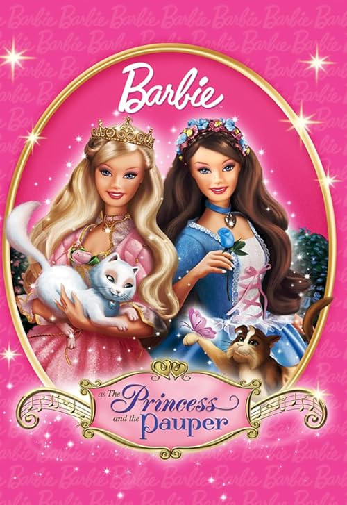 Barbie as The Princess and the Pauper movie poster